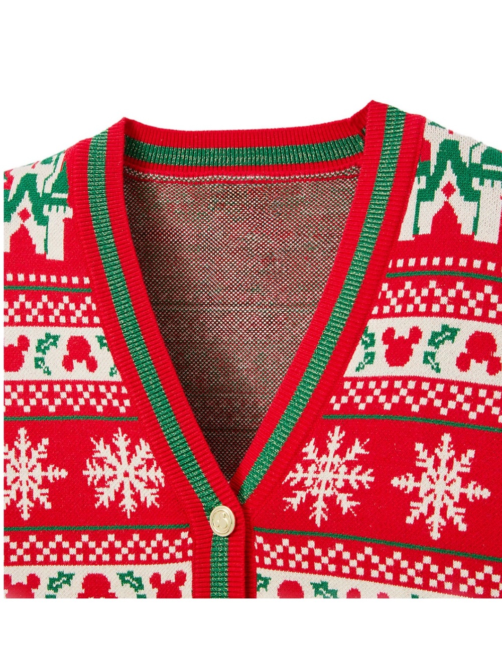 NEW Mickey Mouse Icon Holiday Cardigan - Picture 5 of 11